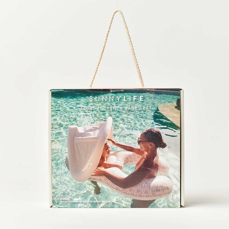 SUNNYLiFE Float Together Baby Seat Into The Garden Ditsy Floral image number 3